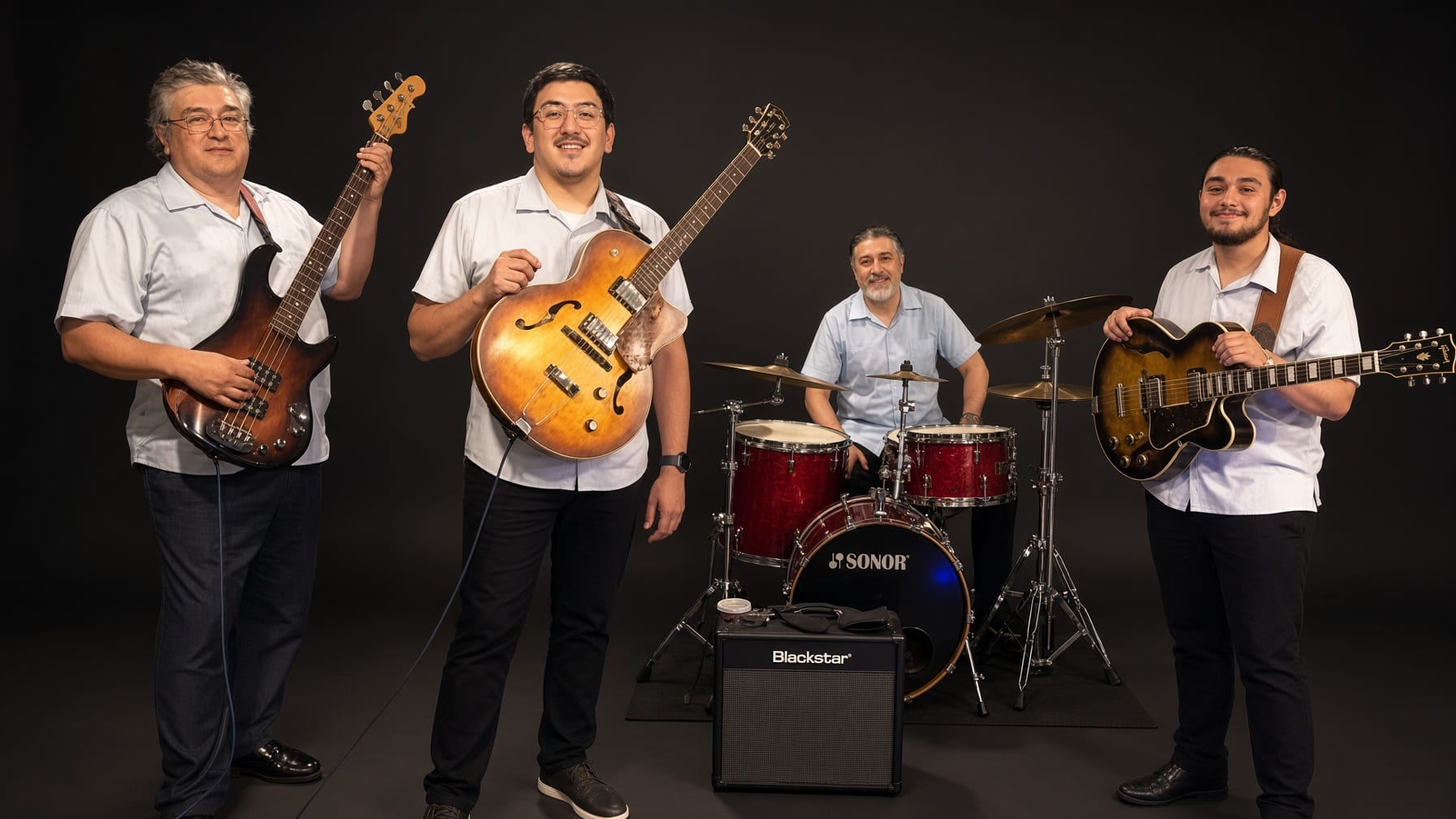 Guazzzzaponeen band portrait